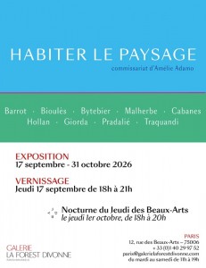 habiter le paysage